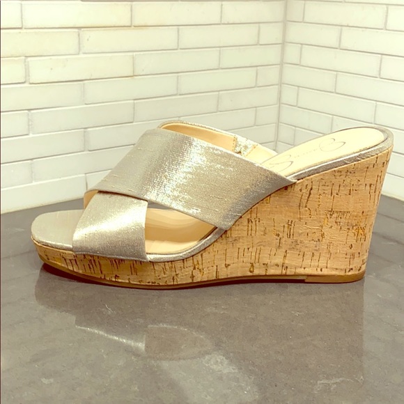 Jessica Simpson Shoes - Size 9M Jessica Simpson platform wedges.